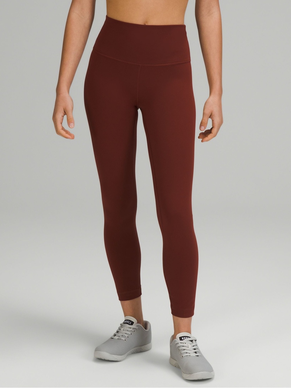 Lululemon Date Brown Wunder Train HR Tight 25" leggings